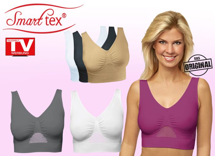 Dreierpack Sport-BH &bdquo;Sporty&ldquo; 