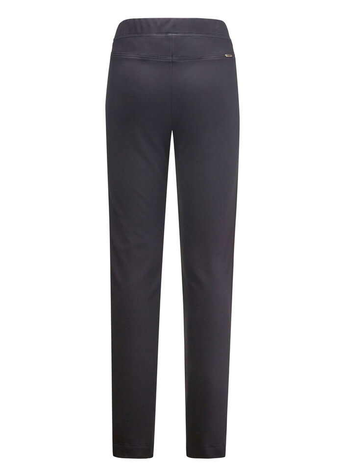 Hose mit schmaler Beinweite SCHWARZ