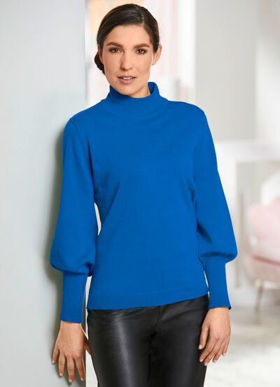 Pima-Pullover in Feinstrick 