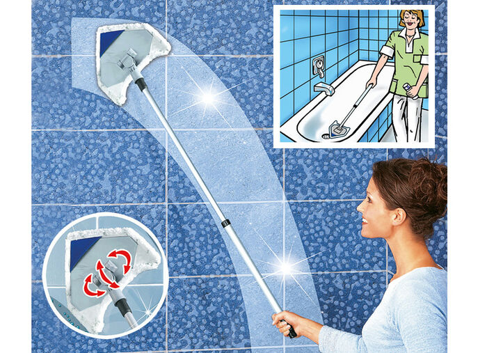 Nie mehr b&uuml;cken mit dem Multiflex-Wischer-Set 