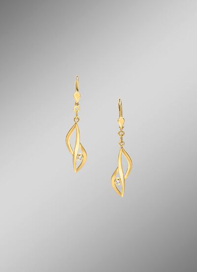 Ohrringe mit Zirkonia 