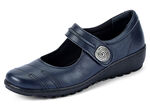 Gemini Slipper aus Rind-Nappaleder MARINE