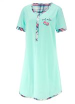 Zweierpack Nachthemden mit Knopfleiste 