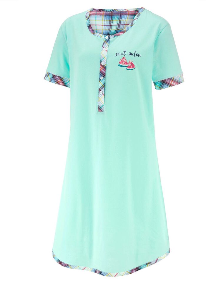 Zweierpack Nachthemden mit Knopfleiste 