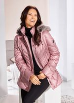 Jacke mit Rei&szlig;verschluss an den Seitenschlitzen ROSENQUARZ