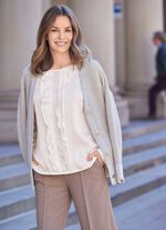 Tunika mit Stufen-Volants 