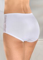 Dreierpack Slips mit Elastikspitze 