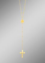 Rosenkranz-Ankerkette aus Gold 