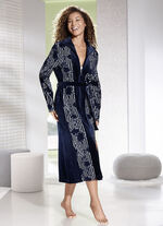 Hausmantel mit Reißverschluss 