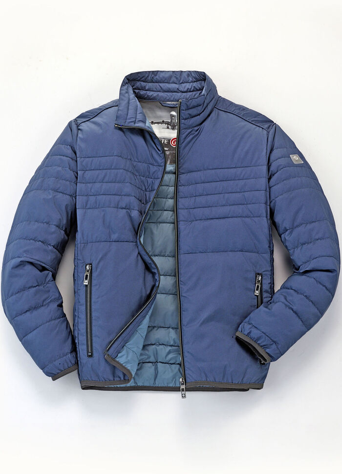 Steppblouson von „Gate One“ MITTELBLAU