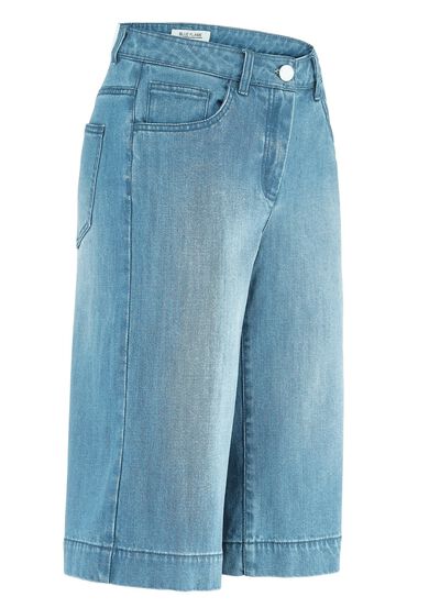 Jeans-Bermudas in 5-Pocket-Form 