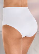 Viererpack Slips mit elastischen Abschl&uuml;ssen 