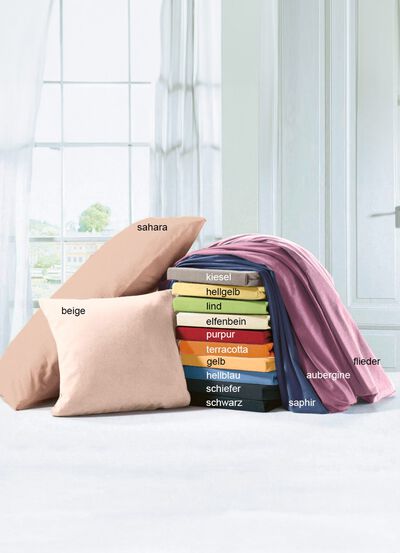 Spannbetttücher aus reiner Baumwolle 