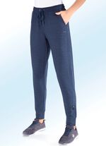 &bdquo;LPO&ldquo;-Freizeithose in 2 Farben JEANSBLAU MELIERT