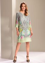 Kleid mit tollem Bord&uuml;rendruck 