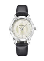 Quartz-Damenuhr mit 3 wechselbaren Lünetten 