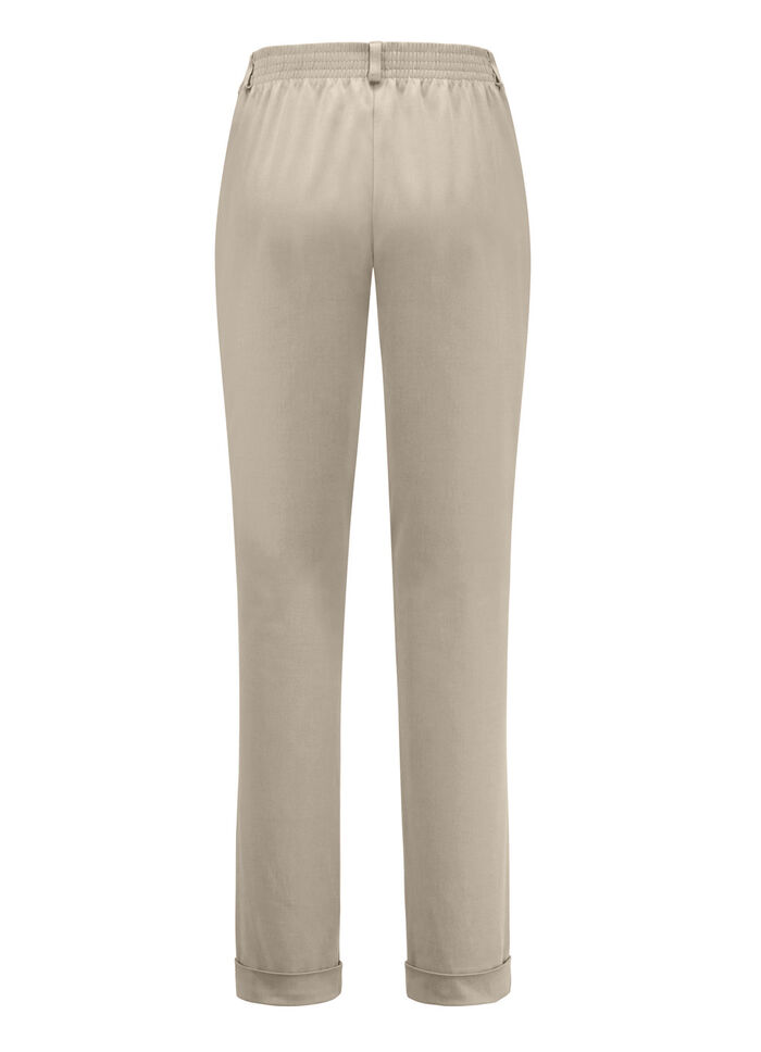 Knöchellange Hose in Schlupfform CAMEL