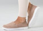 ELENA EDEN, sommerliche Damen-Slipper, Weite H, mit herausnehmbarem Fu&szlig;bett 