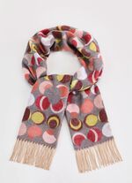 Schal mit Fantasiedessin 