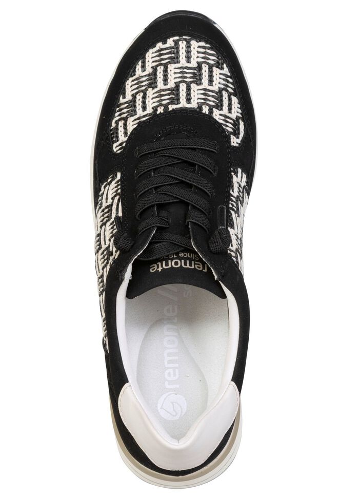 Remonte, sportliche Damen-Sneaker, Weite H, mit herausnehmbarem Fu&szlig;bett 