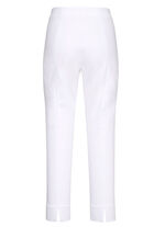 Soft-Stretch-Hose in 7/8-L&auml;nge WEISS