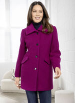 Jacke aus gekochter Wolle 