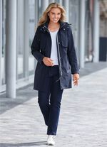 Funktions-Trenchcoat mit Gürtel 