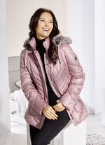 Jacke mit Reißverschluss an den Seitenschlitzen ROSENQUARZ