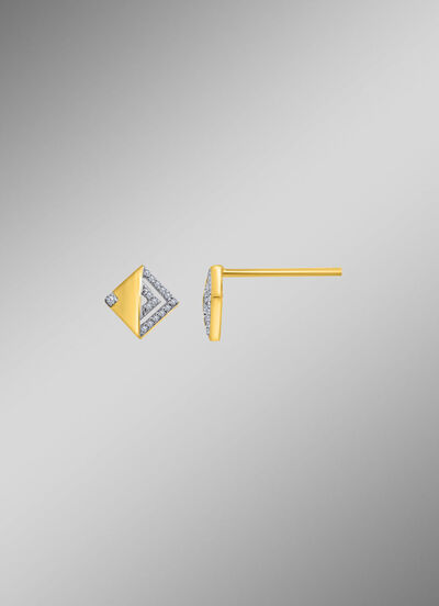 Tolle Ohrstecker mit Diamanten 