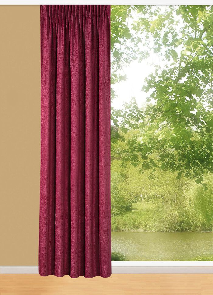 Thermo-Chenille-Verdunkelungsschal mit Multifunktionsband 