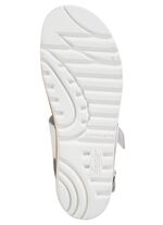 ELENA EDEN Sandale aus Nappaleder WEISS