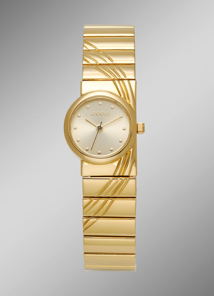 Schicke Pools-Quartz-Damenuhr 