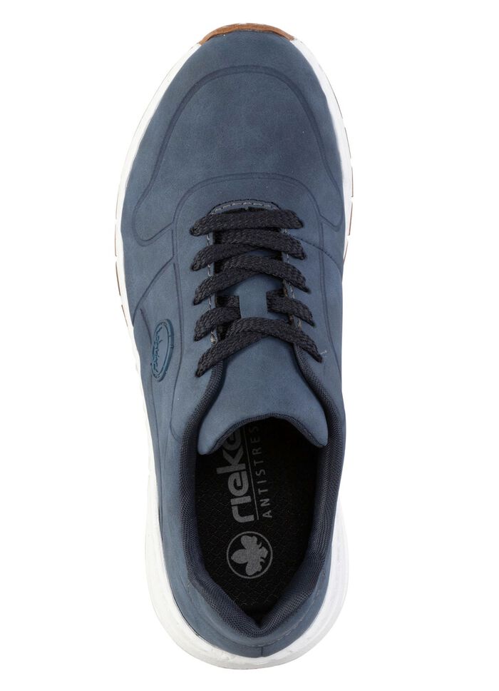 Rieker, stylische Damen-Sneaker, Weite H, mit herausnehmbarem Fu&szlig;bett JEANS
