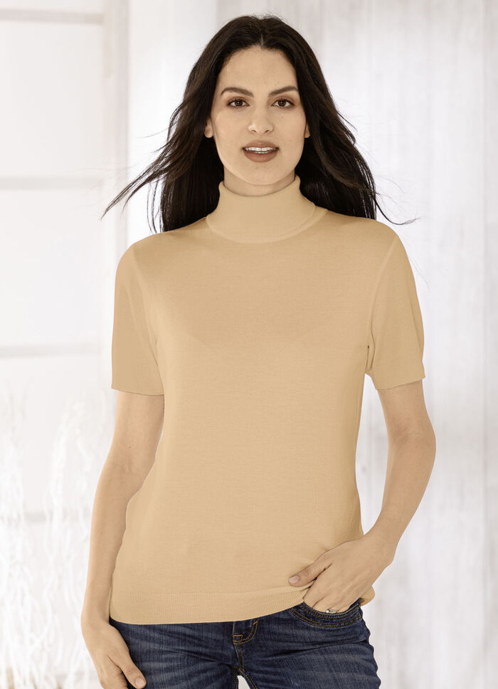 Pulli in edel glänzender Qualität CAMEL
