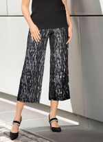 Culotte mit edlem Glanzdruck 