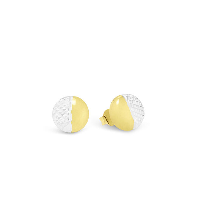Ohrstecker in Bicolor