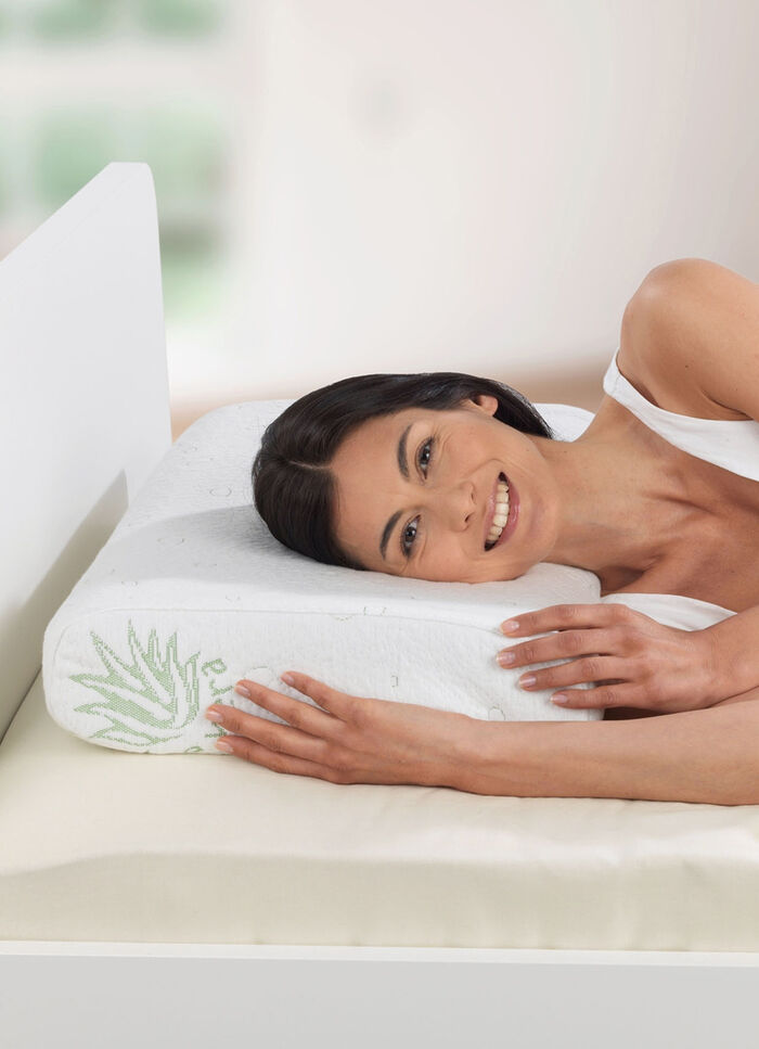 H&ouml;henverstellbares Nackenst&uuml;tzkissen 