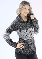 Strickjacke in Strickmix 