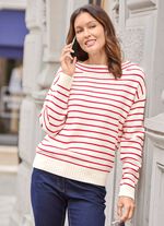 Pullover in Ringeldessin 