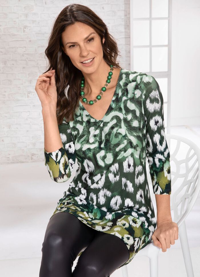 Shirt-Tunika in Longform 