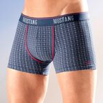 Mustang, Dreierpack Pants, kariert 