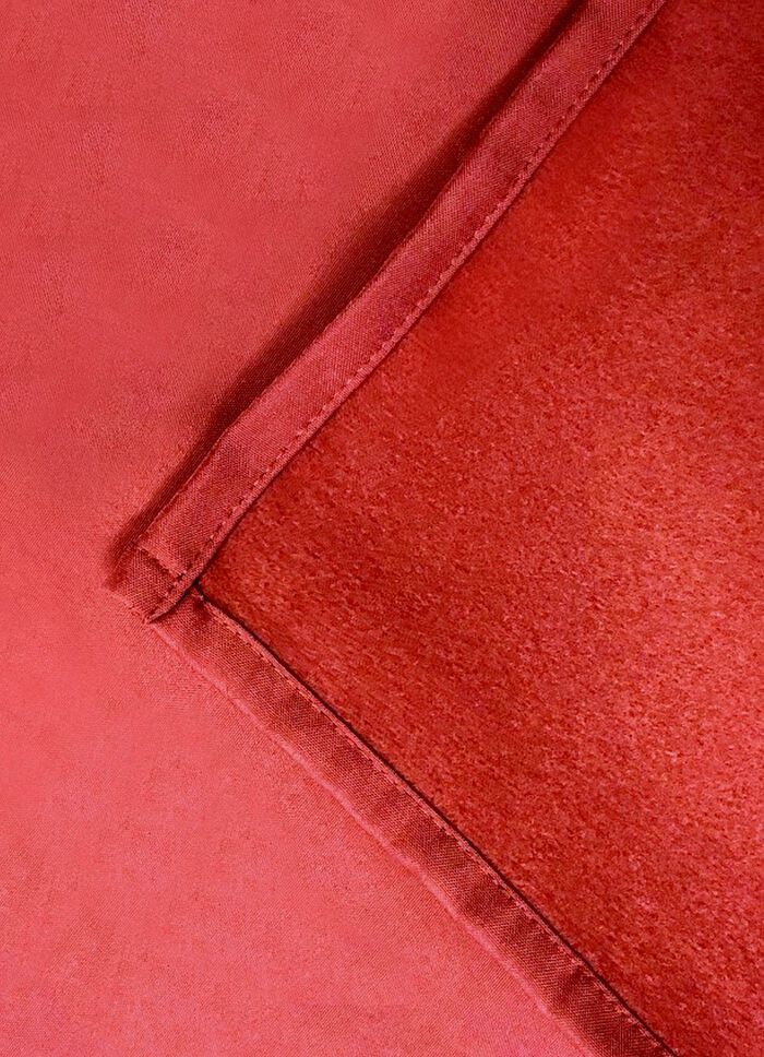 Energiespar-Verdunkelungsschals in Leinenoptik BEIGE