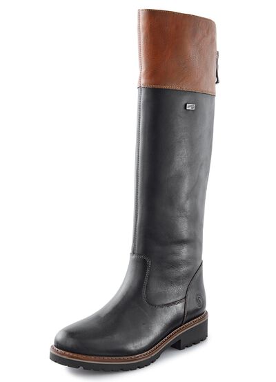Remonte, gef&uuml;tterte Damen-Stiefel, Winterschuhe, Weite G, mit Rei&szlig;verschluss 