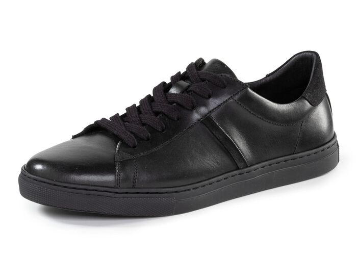 GINO GALANTE Sneaker aus Rind-Nappaleder SCHWARZ