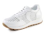 Andrea Conti Sneaker aus Nappaleder WEISS