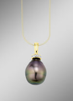 Anhänger mit Tahiti-Zuchtperle