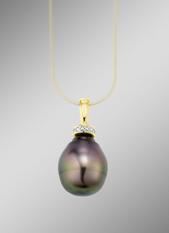 Anhänger mit Tahiti-Zuchtperle