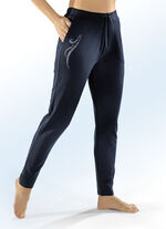 Hose mit Schmucksteinzier MARINE