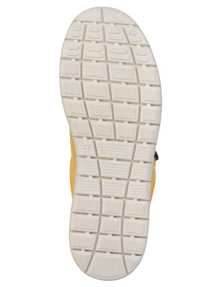 ELENA EDEN, bequeme Damen-Schn&uuml;rschuhe, Weite G, mit herausnehmbarem Fu&szlig;bett GELB