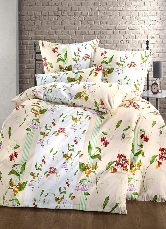 Satin Bettw&auml;sche-Garnitur von Mesana GELB